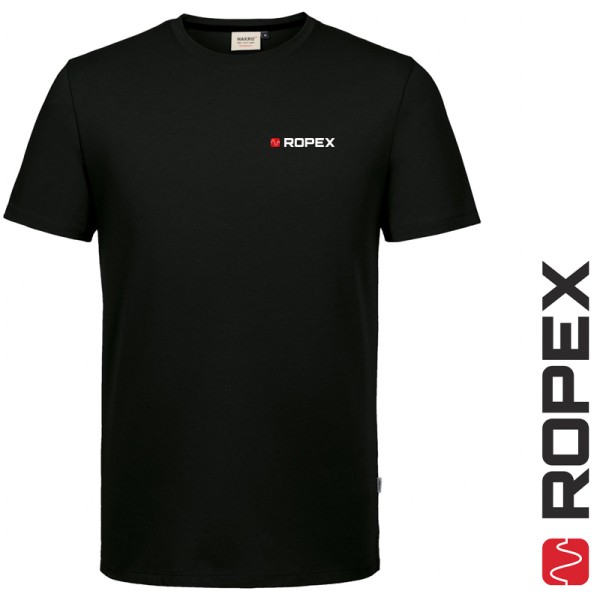 Hakro Cotton Tec T-Shirt / schwarz